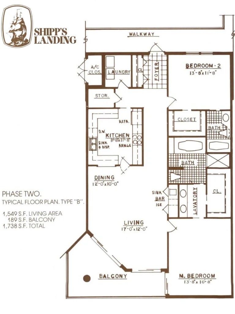 Floor Plans Shipps Landing on Marco Island
