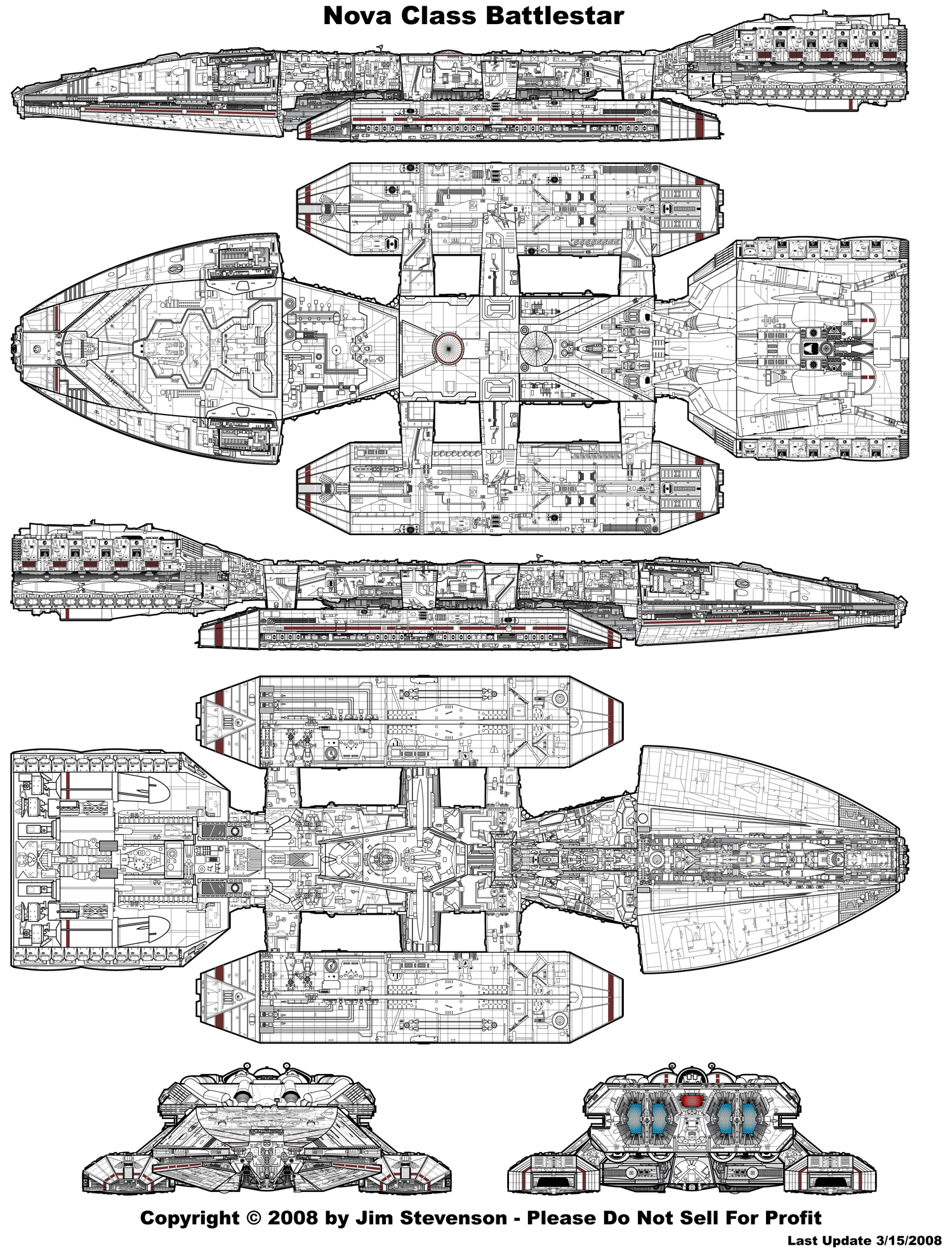 Starship Modeling Artwork Battlestar Galactica