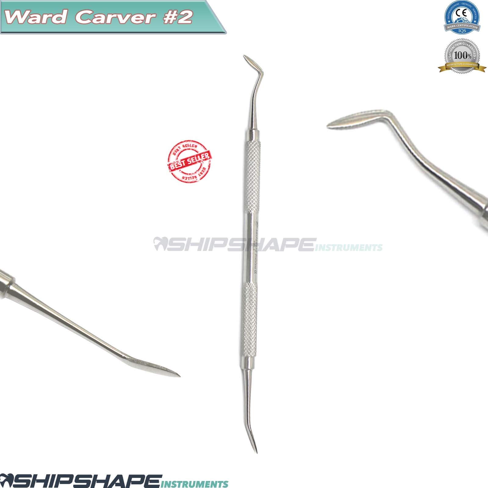 Hollenback Carver 2 Dental Restorative Oral Instrument Double ended