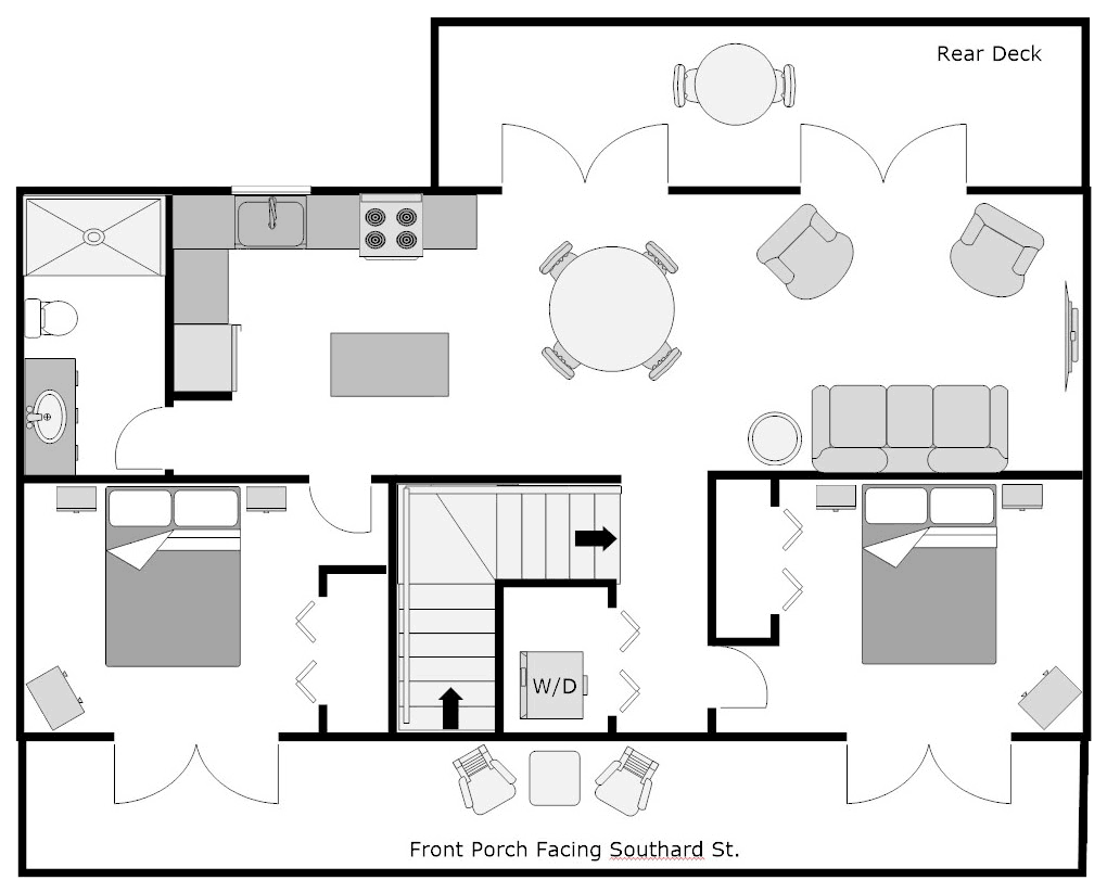 Old Town Key West Condo for Rent in Prestigous Truman Annex