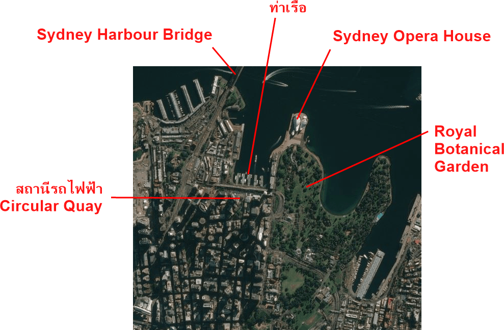 Circular Quay Map