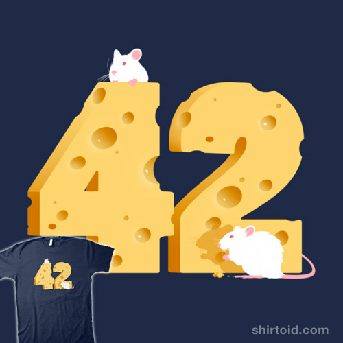 Cheese Is The Answer! Shirtoid