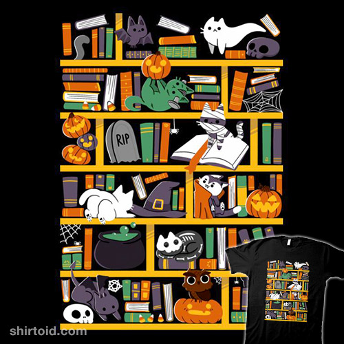 Halloween Library Shirtoid