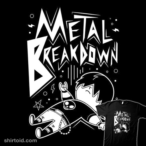 Metal Breakdown Shirtoid