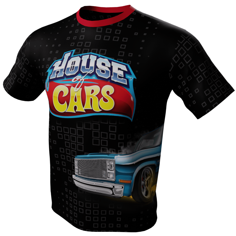 House of Cars Black Short Sleeve Shirt ShirtsandLogos