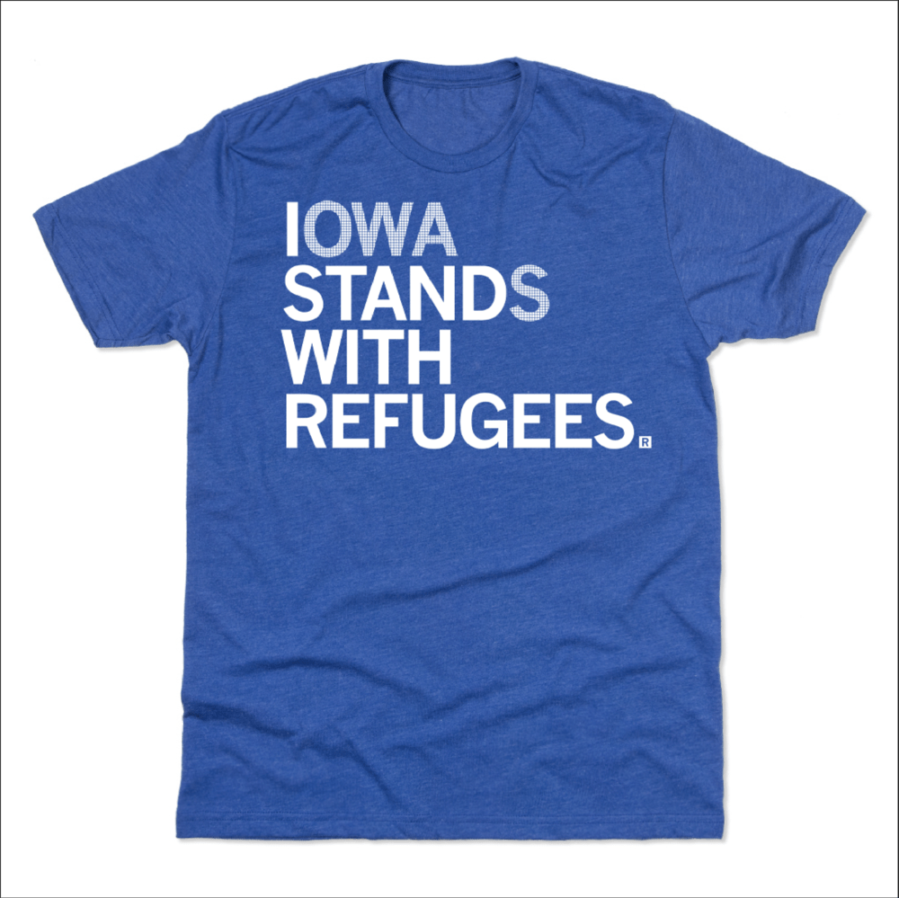 Iowa Stands With Refugess Shirt