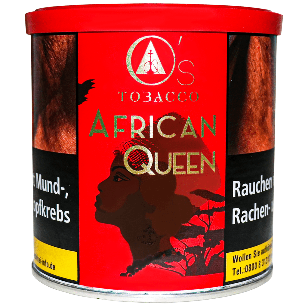 O's Tobacco African Queen 200g Shisha Kiosk Shop Tabak, Shisha