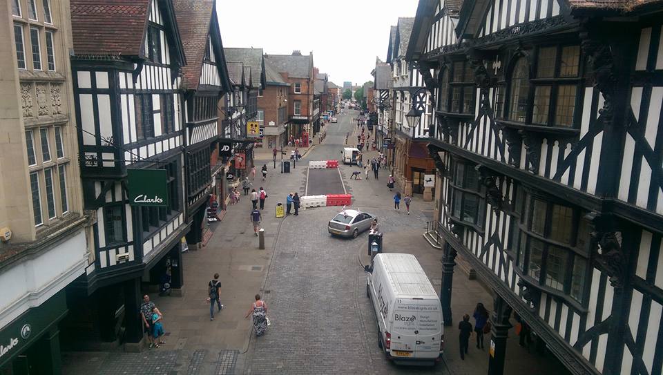 Work begins on Frodsham street The Chester blog