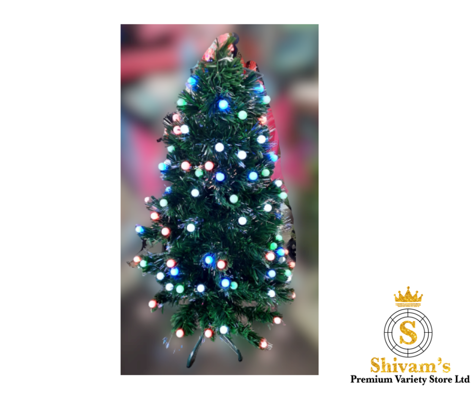 4 feet pre-lit Christmas tree - Shivam's Premium Variety Store Limited