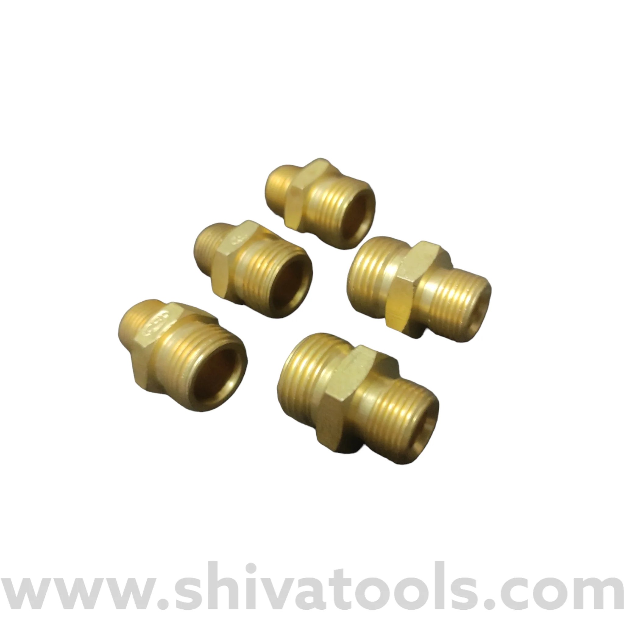 Brass pipe Fitting (BSP) reducing Union Male Connector 1/2x3/8 Brass C