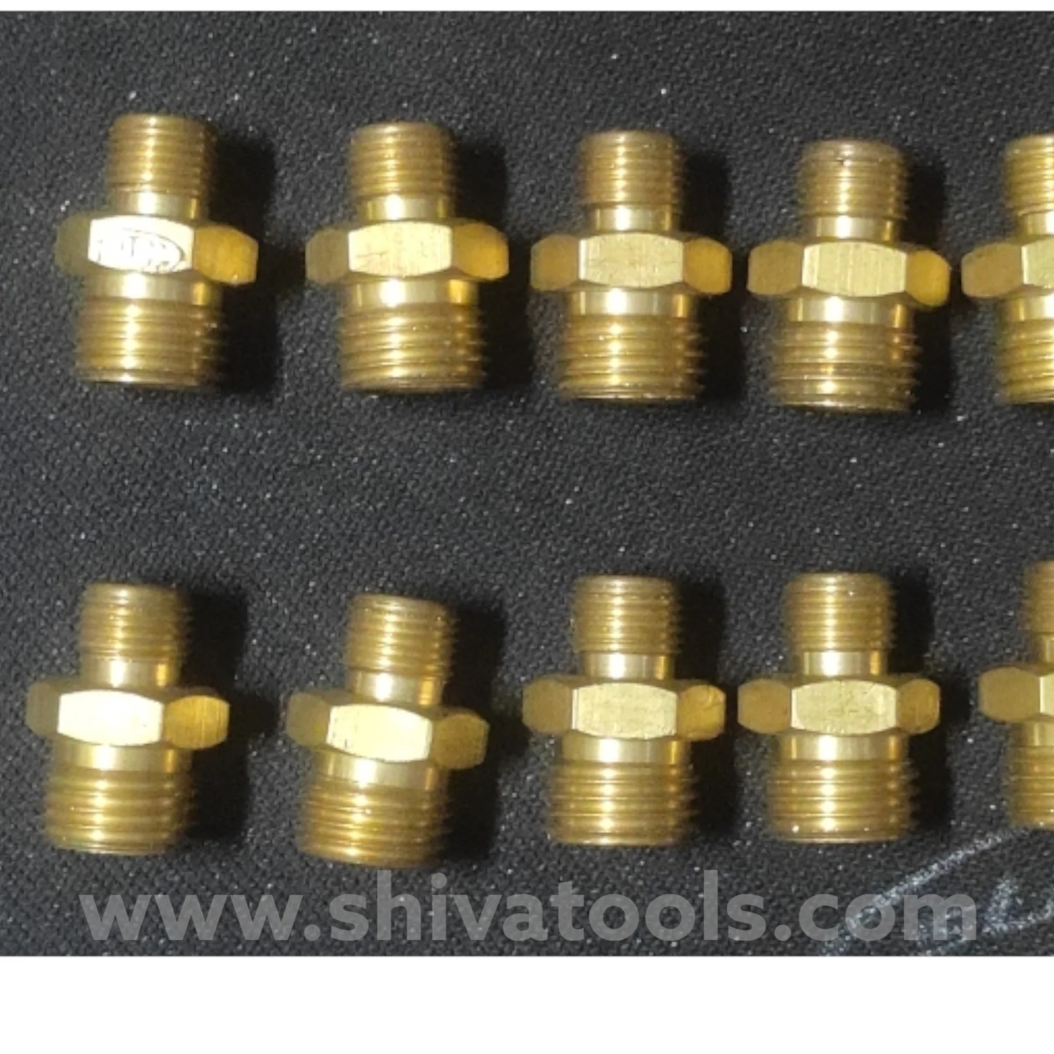 Brass pipe Fitting (BSP) reducing Union Male Connector 1/8×1/4 Brass C