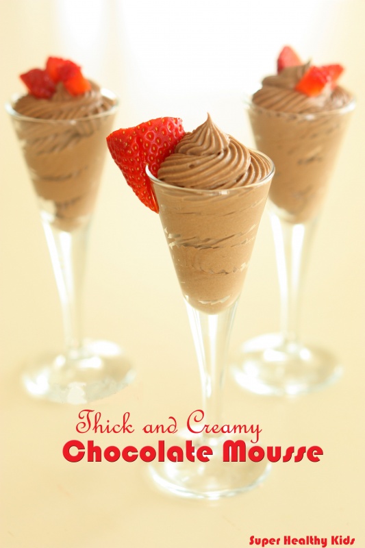Chocolate mousse is a dessert that is great all year around. Thick and Creamy Chocolate Mousse Recipe | Healthy Ideas ...