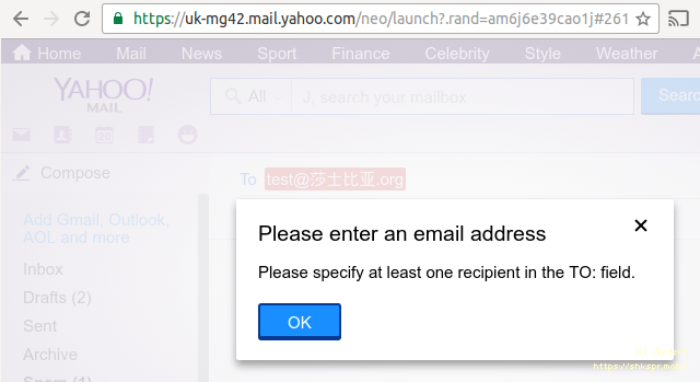 Why can't you send email to a Chinese address? Terence Eden’s Blog