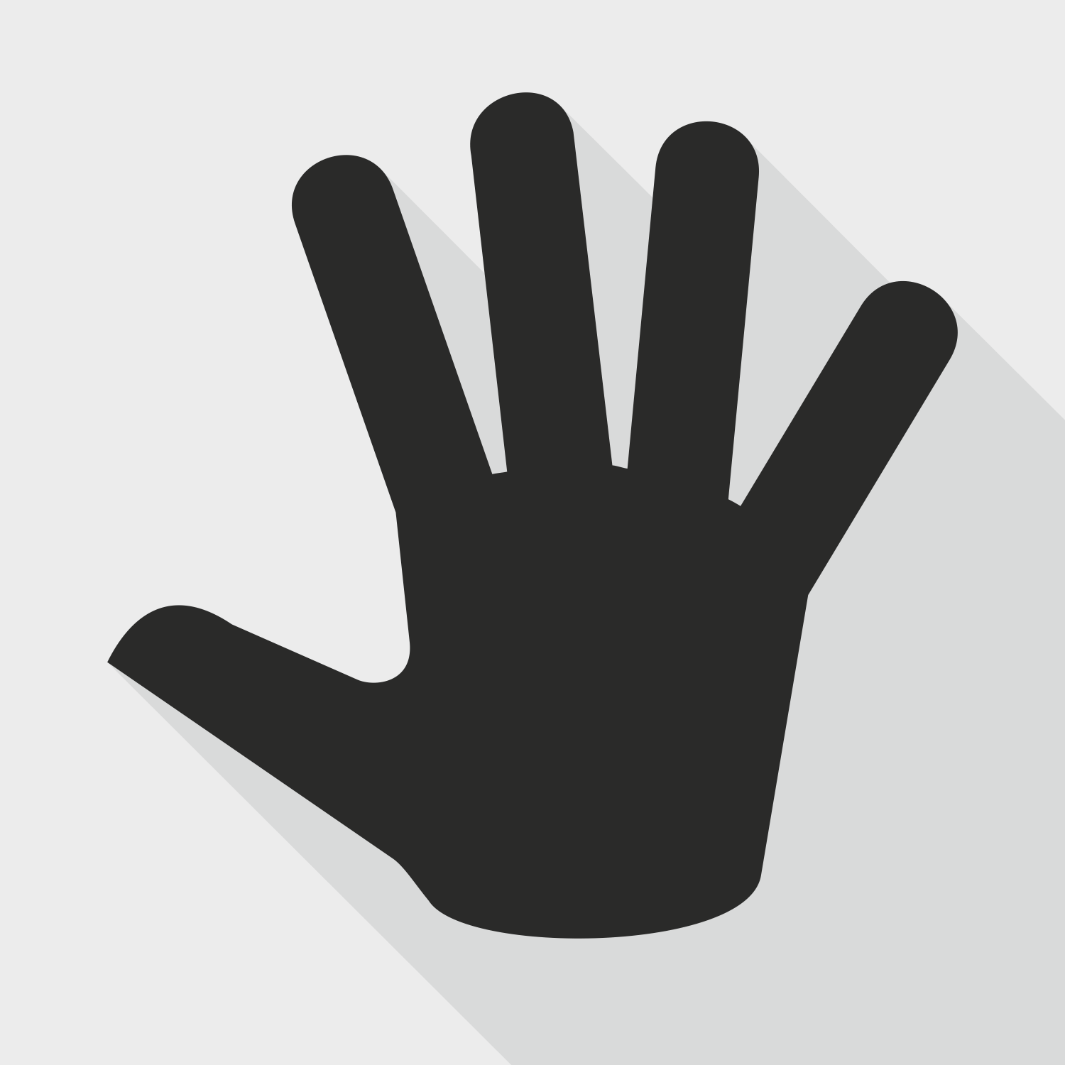 Hand Vector Image