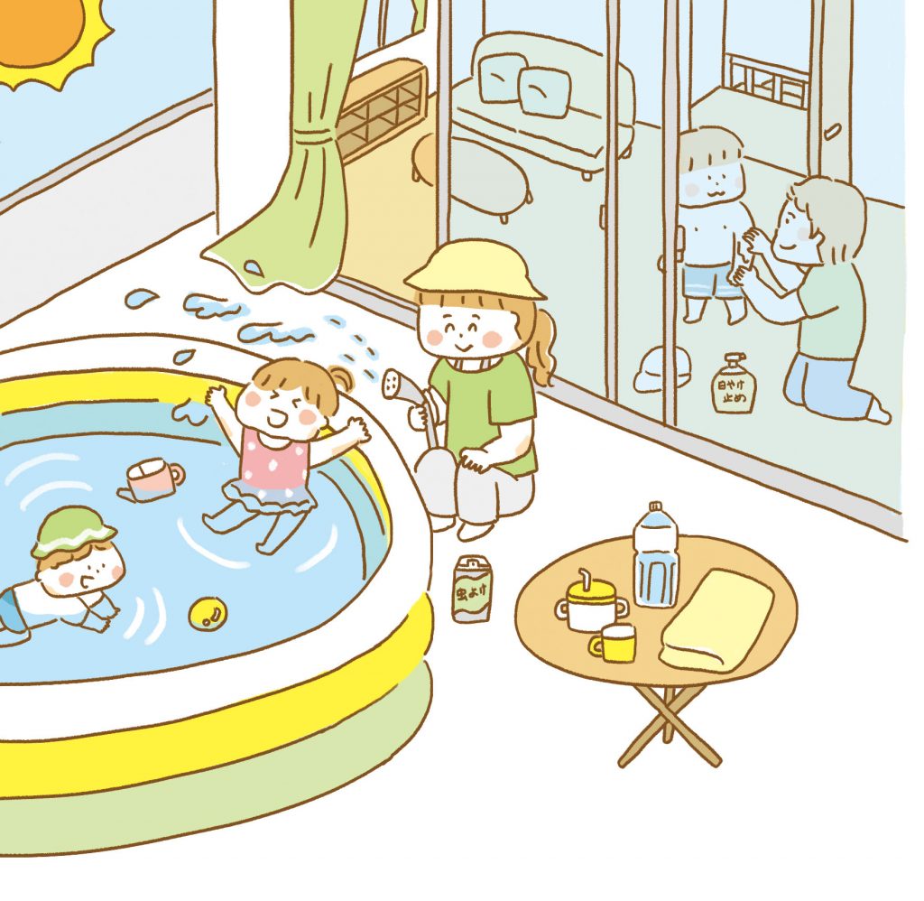 1～3歳児の夏の健康管理で気をつけるとよいことは？ 『ベビーブック7・8月号』育児特集番外編Q&A 『ベビーブック』