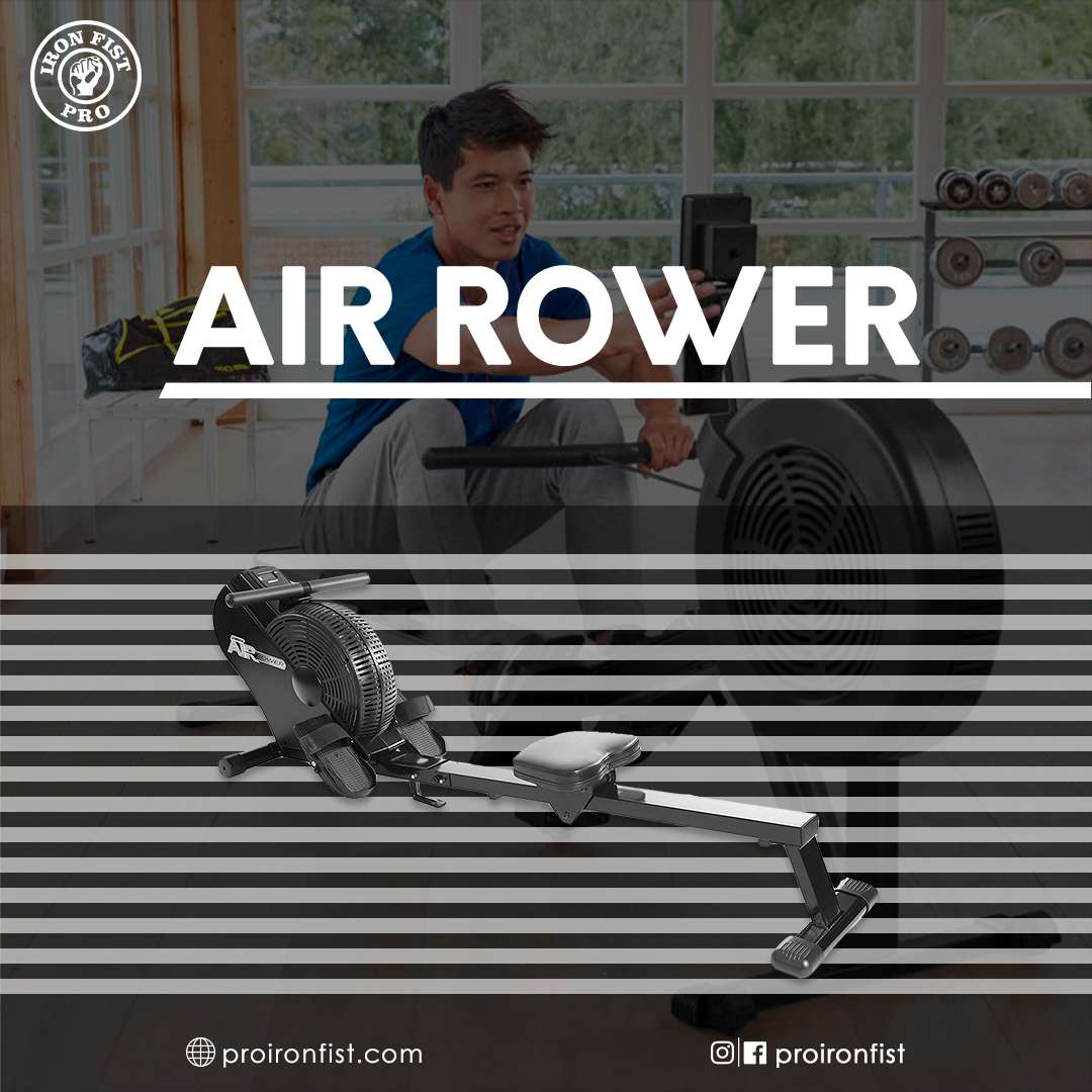 Iron Fist Pro Air Rower Shoaib Sports