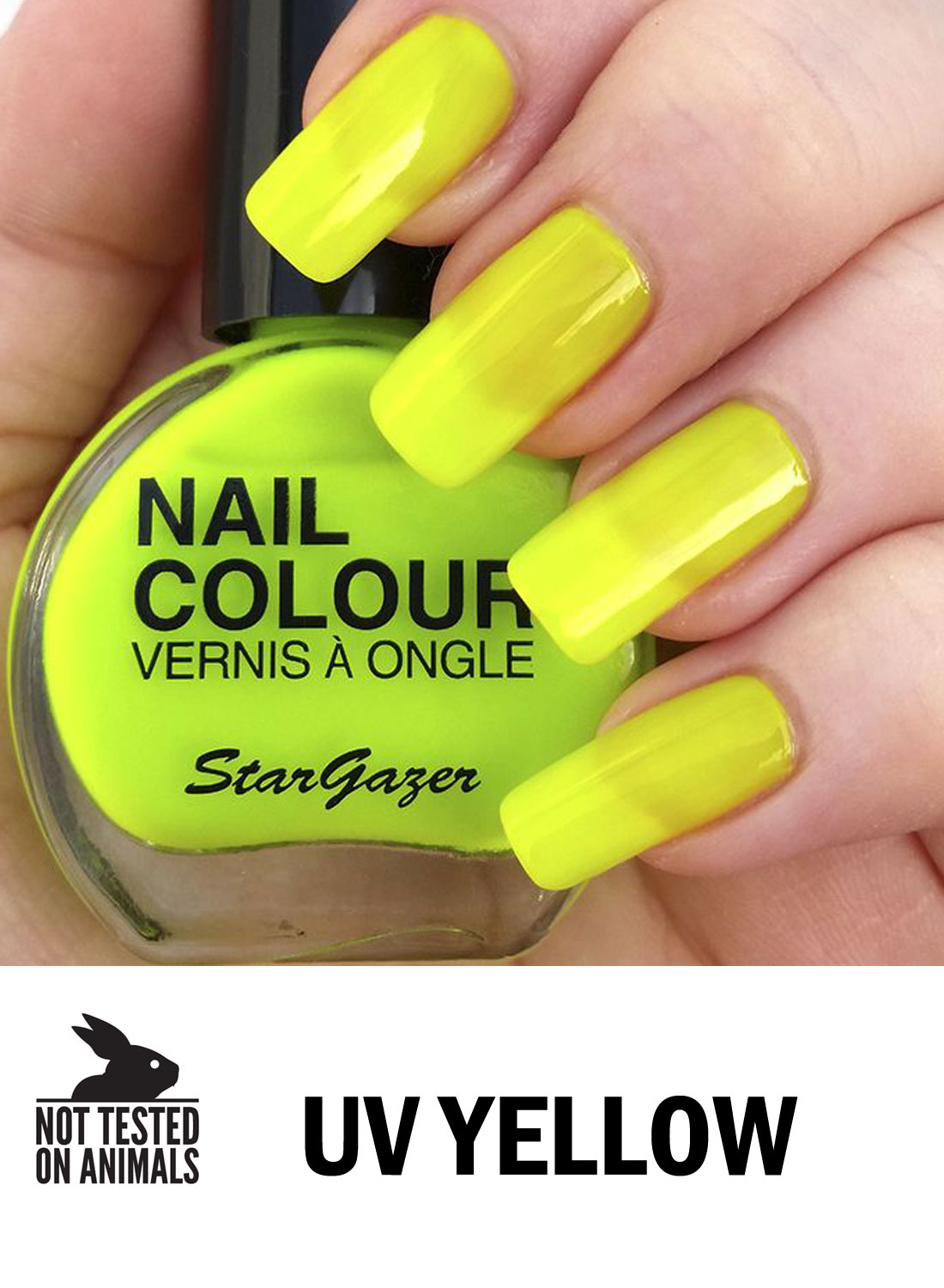 Neon Nail Polish Yellow Köp Stargazer produkter hos Shock.se