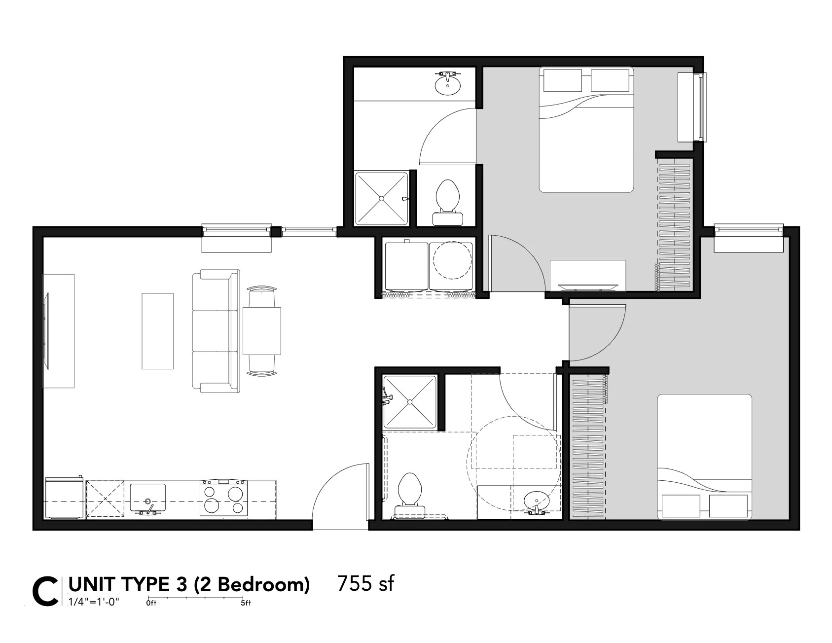 Fairmount Flats Apartments at Wichita State Shocker Living