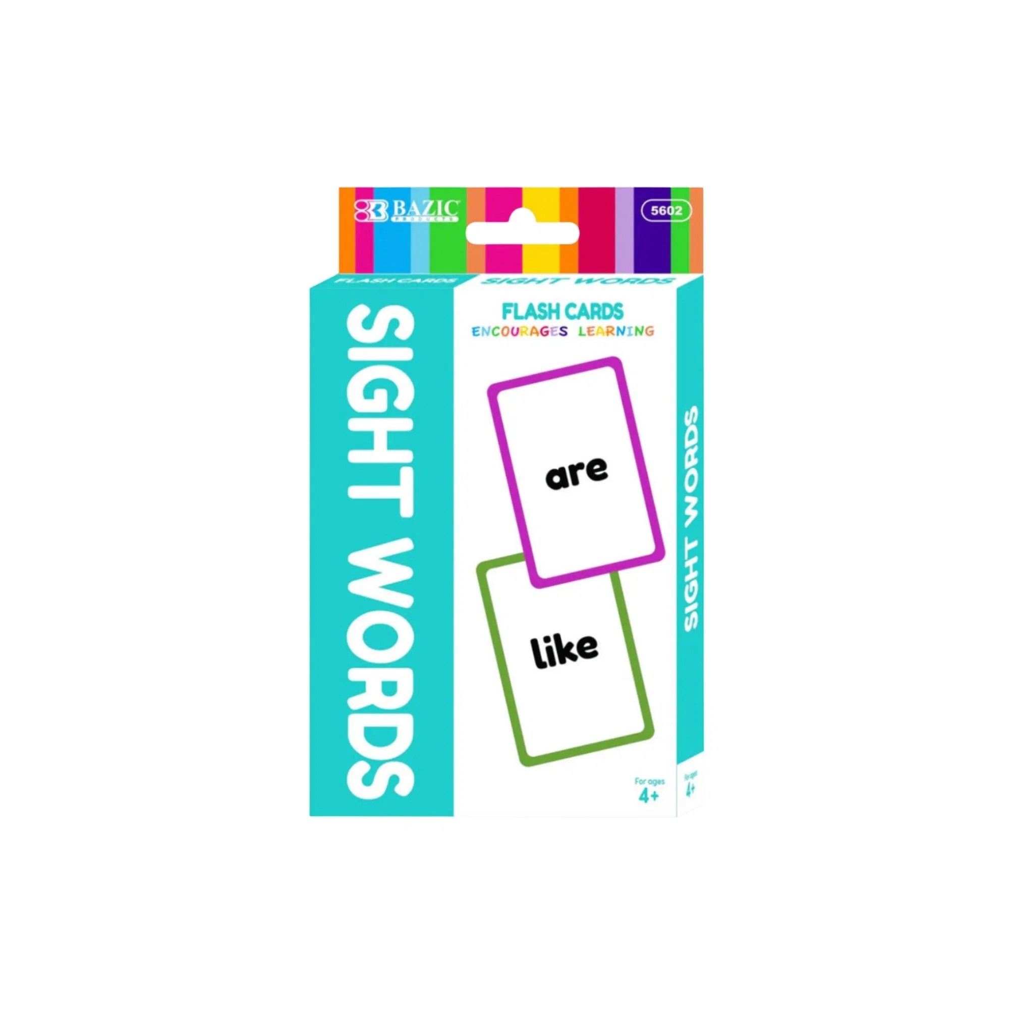 Bazic FlashCards - Sight Words – Shock 'N' Stock