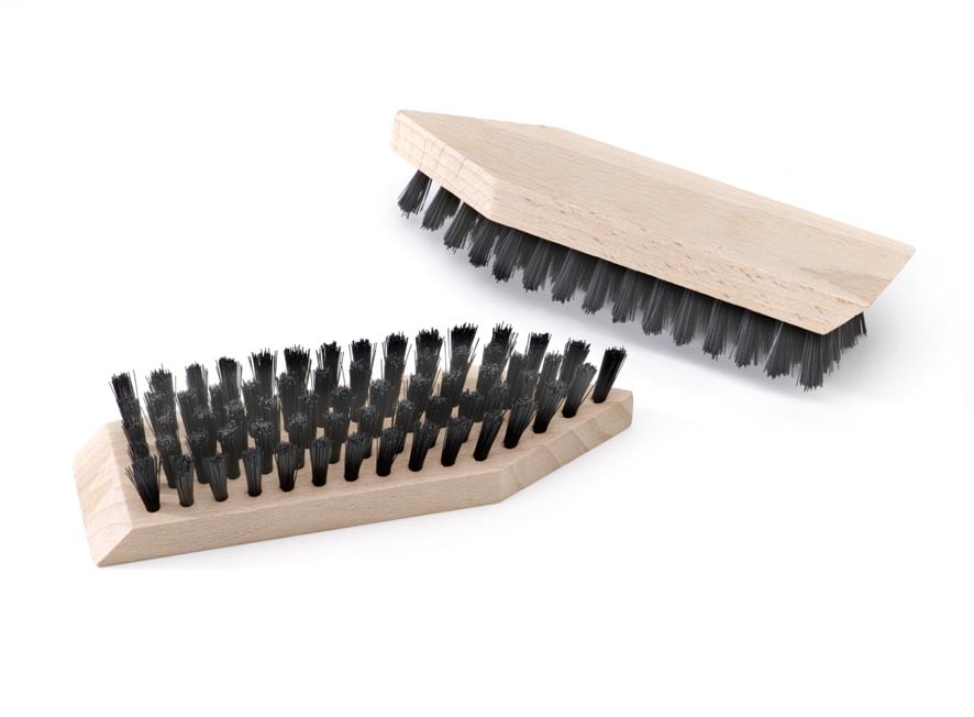 Stiff brush is perfect boots brush for cleaning leather boots
