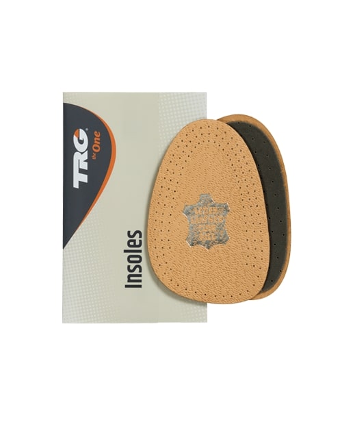 Half leather insole half size insoles for all types of shoes and boots