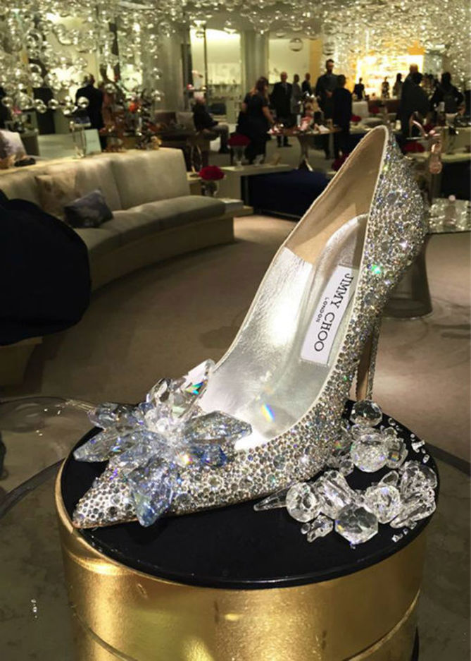 Jimmy Choo ‘Cinderella Slipper’ Shoes Post