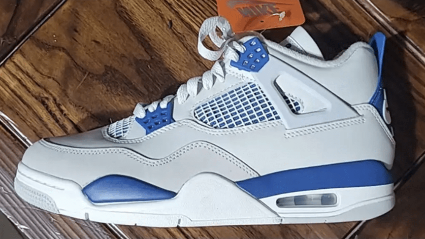 Air Jordan 4 ‘Military Blue’ or 'Industrial Blue'