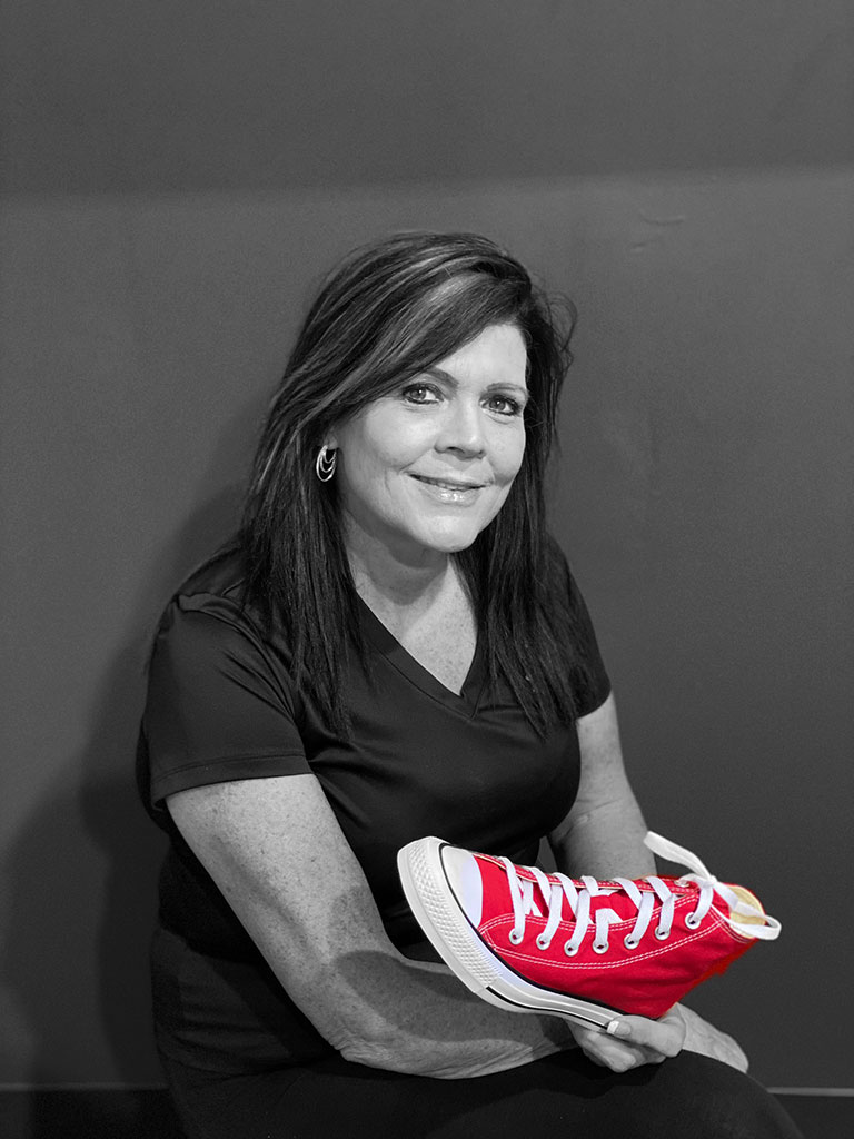 Our Team Shoes With Heart