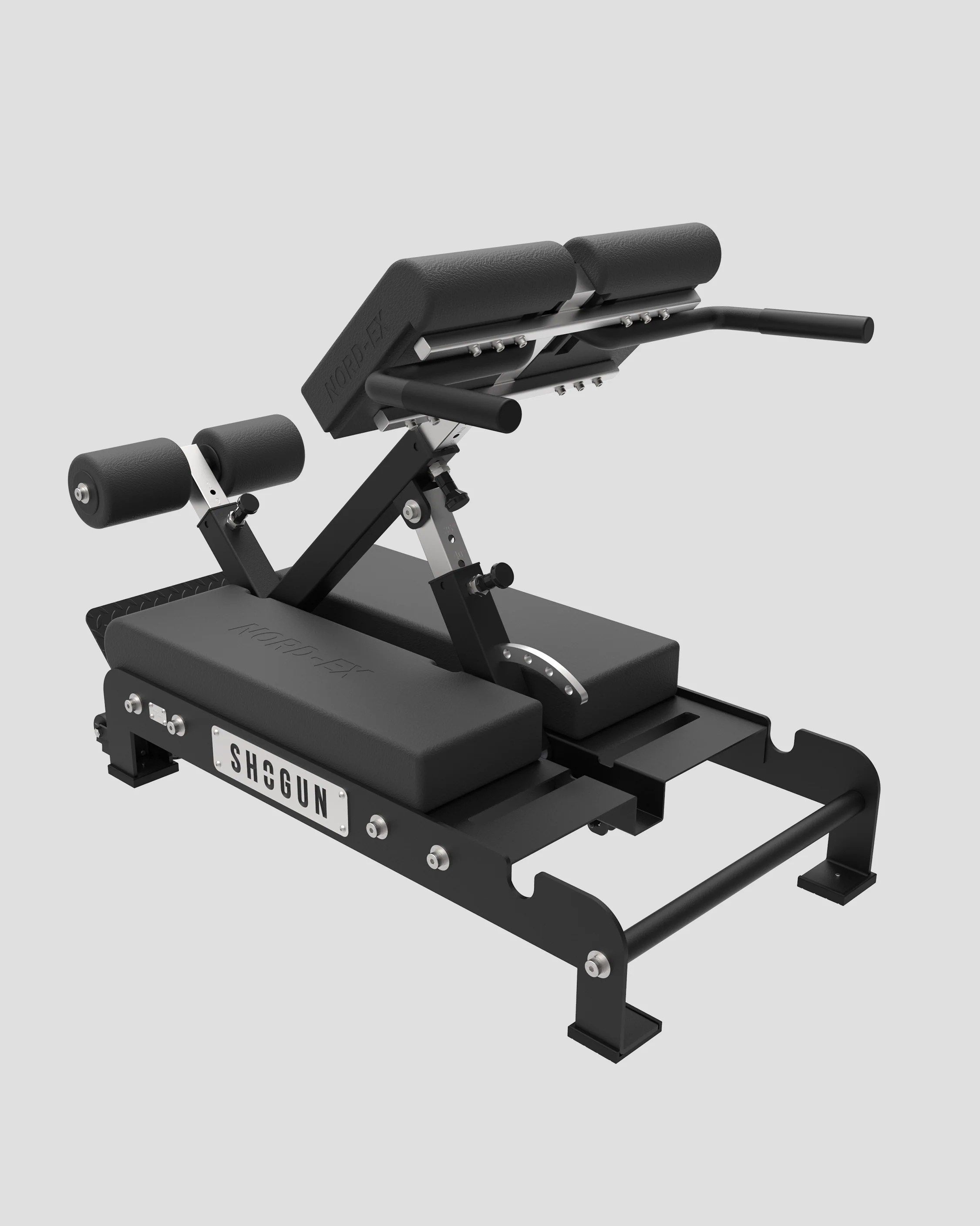 SHOGUN NORDEX™ ADJUSTABLE BACK EXTENSION AND NORDIC BENCH Shogun