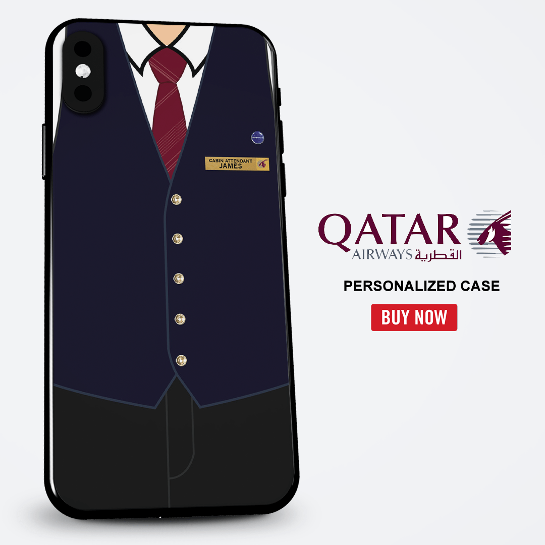 Qatar Airways Male Cabin Crew Sholacase Premium Case