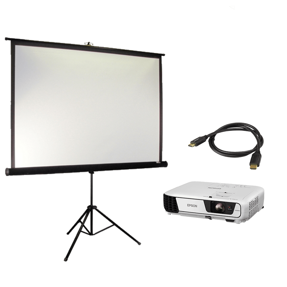 Portable Projector & Screen Hire
