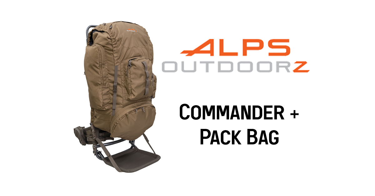 ALPS OutdoorZ Commander + Pack Bag…for the Long Haul Shoot On