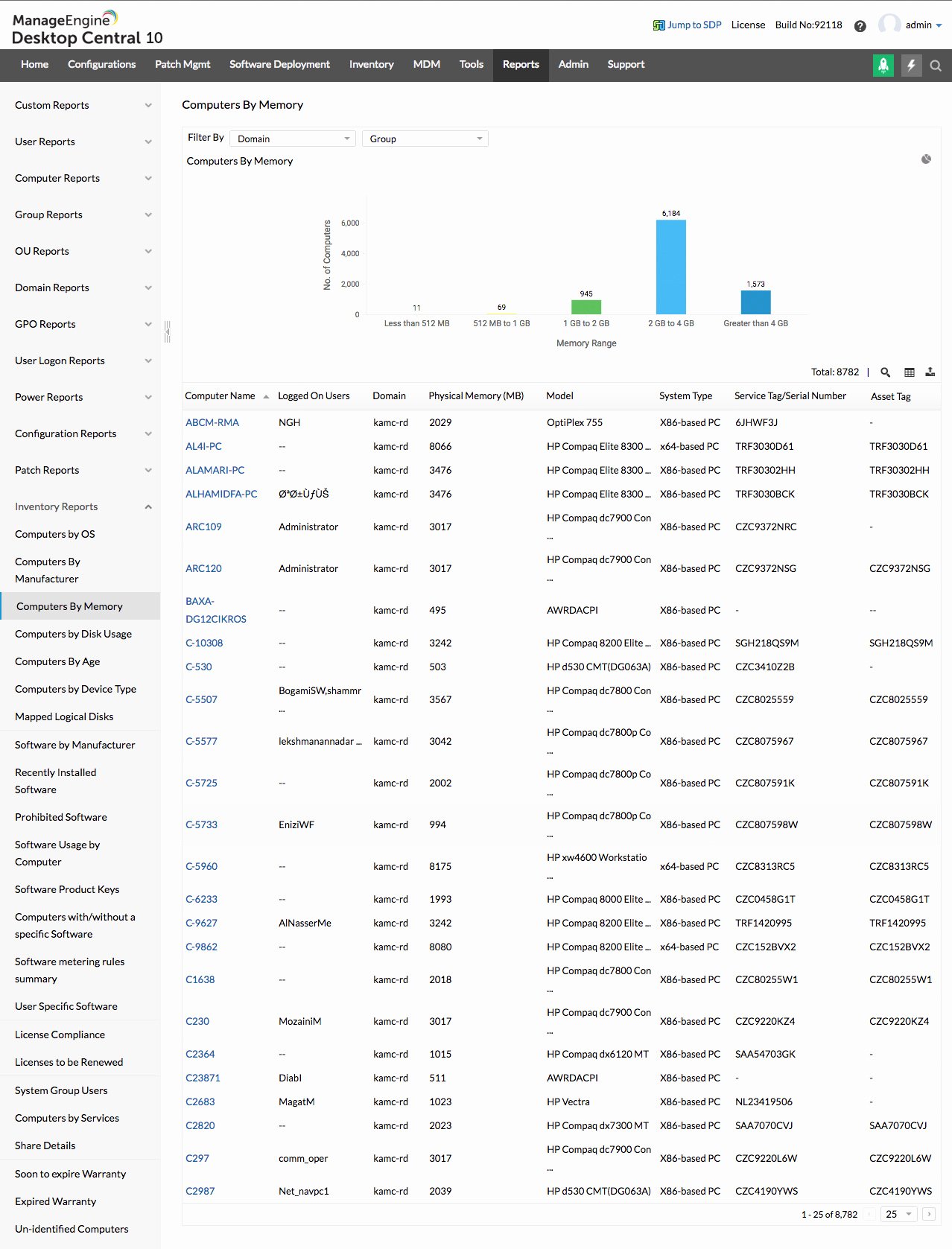 Computer Hardware Inventory Excel Template
