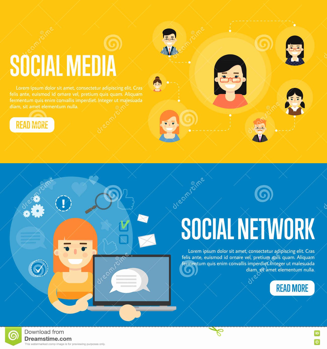 Social Networking Web Template