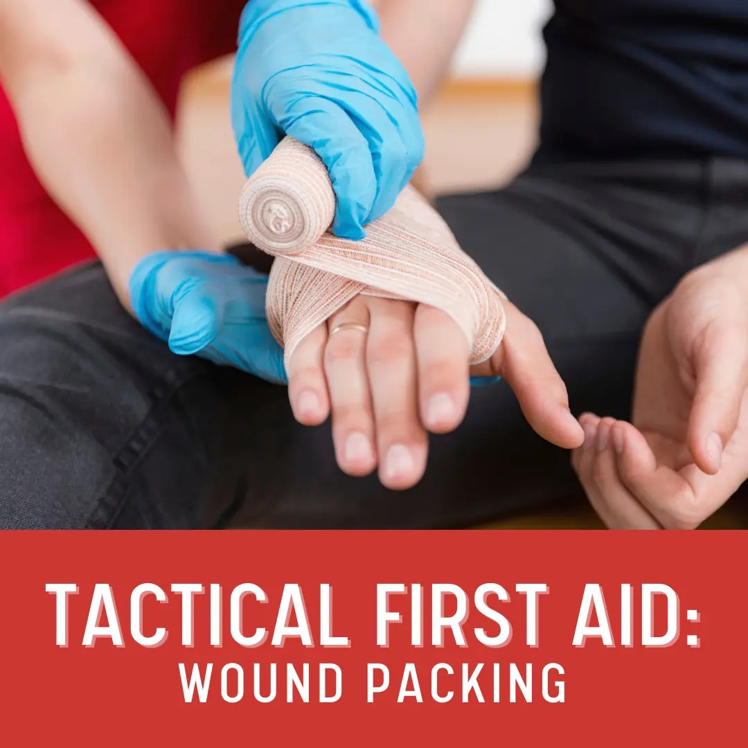 Tactical First Aid Wound Packing Shoot Indoors Indoor Shooting