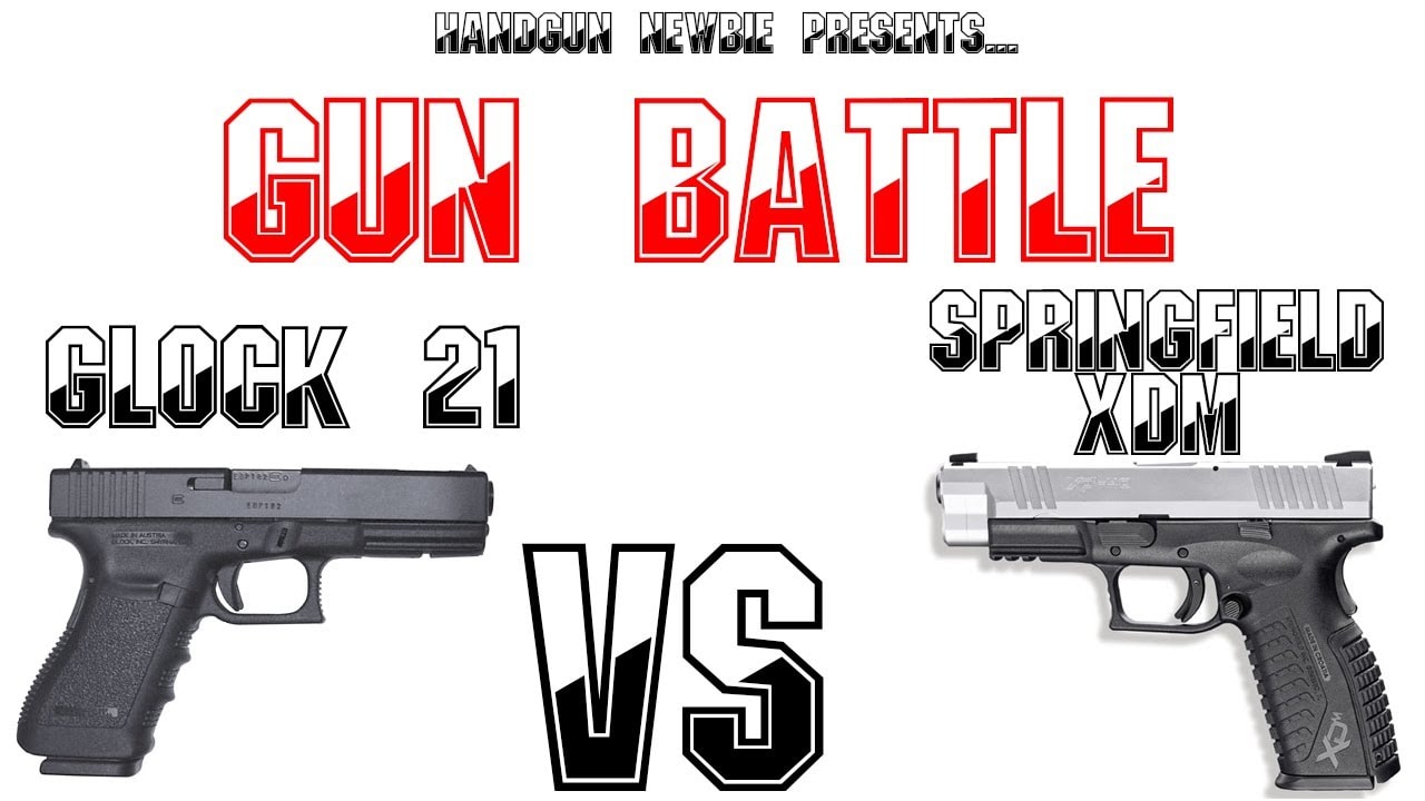 Springfield Xd 45 vs. Glock 21 Review & Comparison