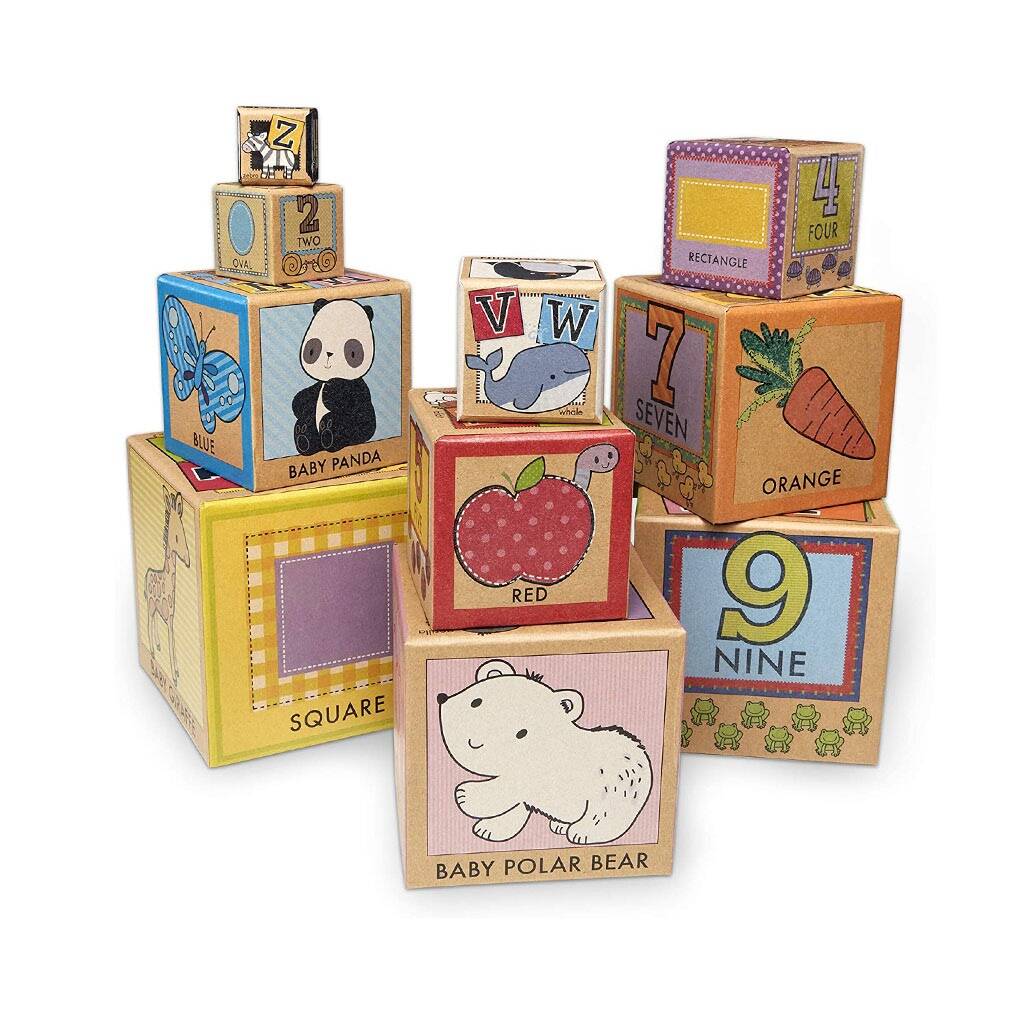 Stacking & Nesting Blocks Natural Play Learning Twinkle