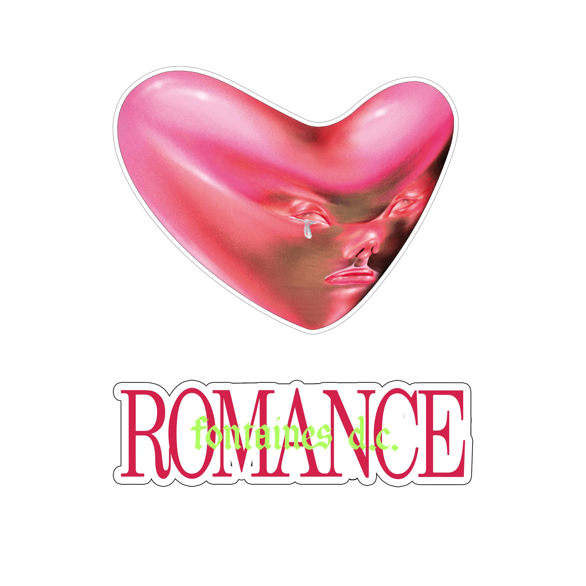 Romance Sticker Set Official Store Fontaines DC (US)