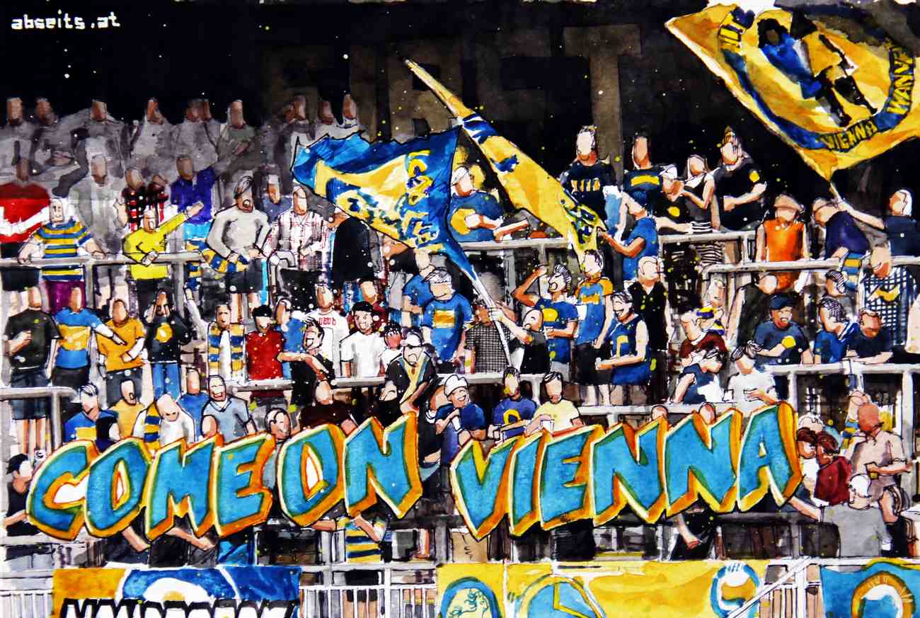 First Vienna FC Fanblock abseits.at Shop
