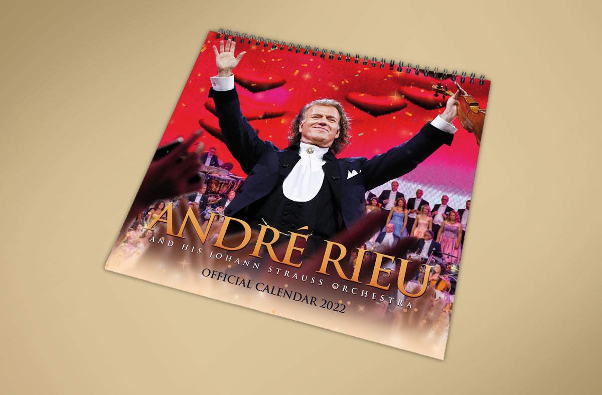 André Rieu 2022 Calendar - André Rieu Official Fanshop