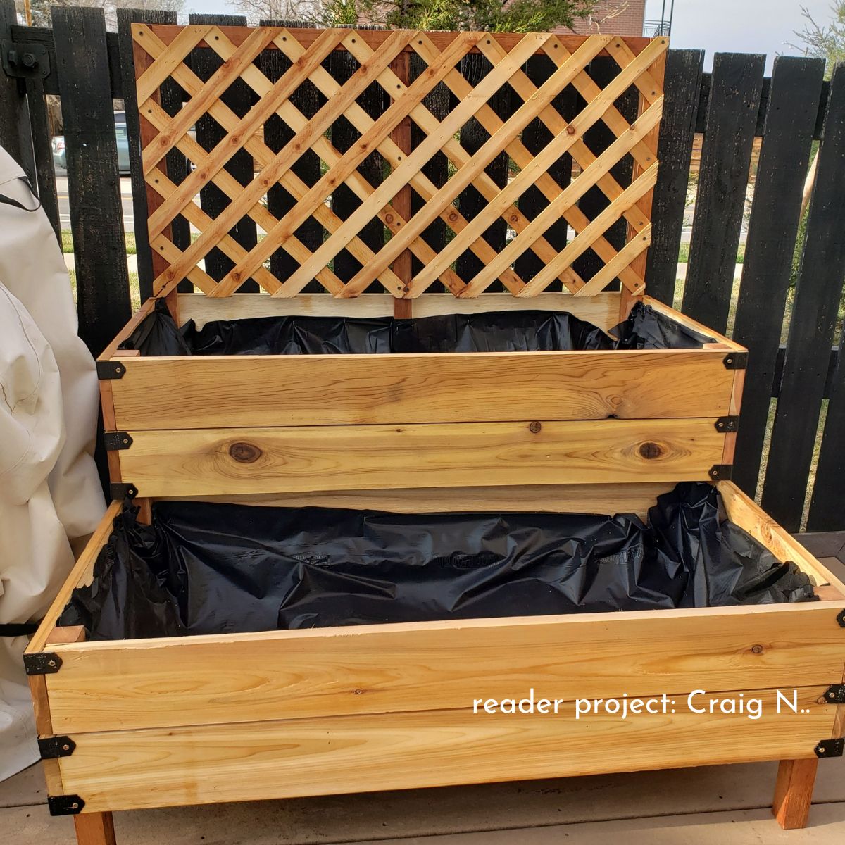 DIY Raised Tiered Beds Printable Plans DIY Designs By Anika