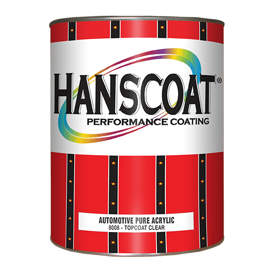 Hanscoat® Automotive Pure Acrylic Topcoat Clear Aplus Paints