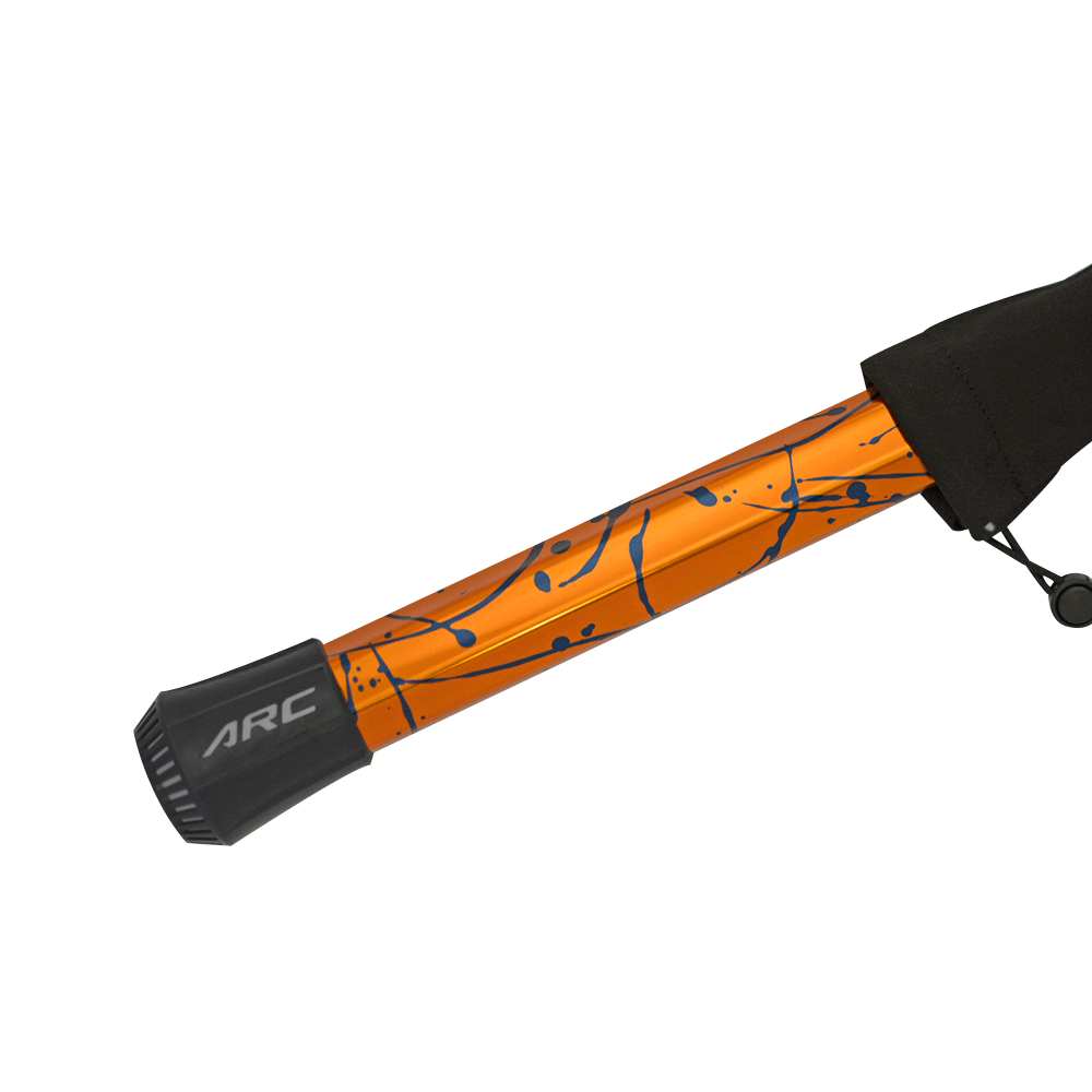 3D Splash Attack Shaft Black/Orange ARC Lacrosse Store