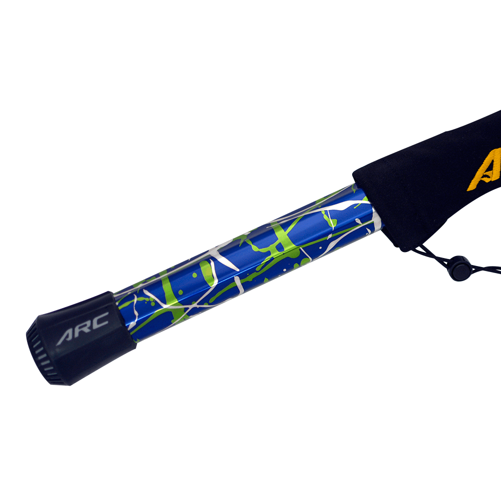 3D Splash Attack Shaft Black/Orange ARC Lacrosse Store