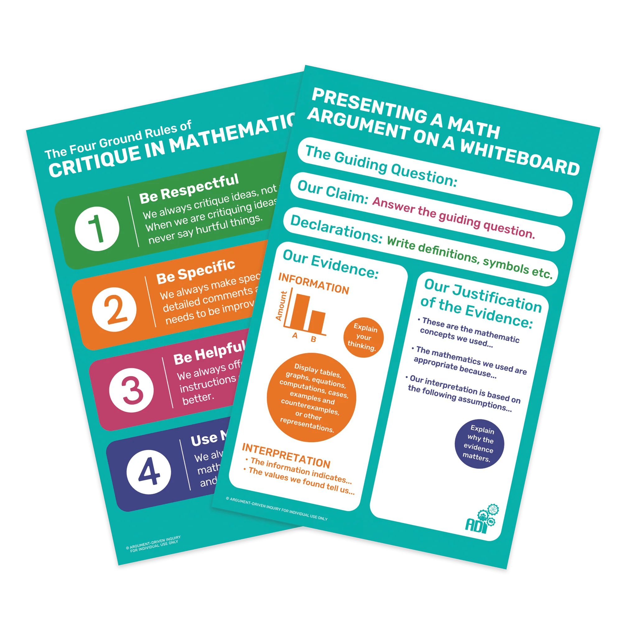 Math Poster Pack ADI Store