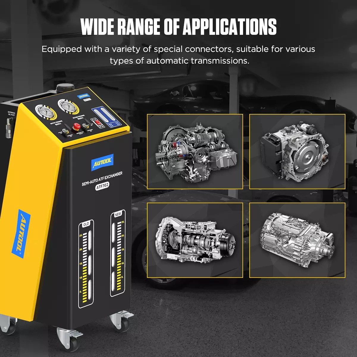 AUTOOL ATF702 ATF Exchanger Transmission Oil Change Machine