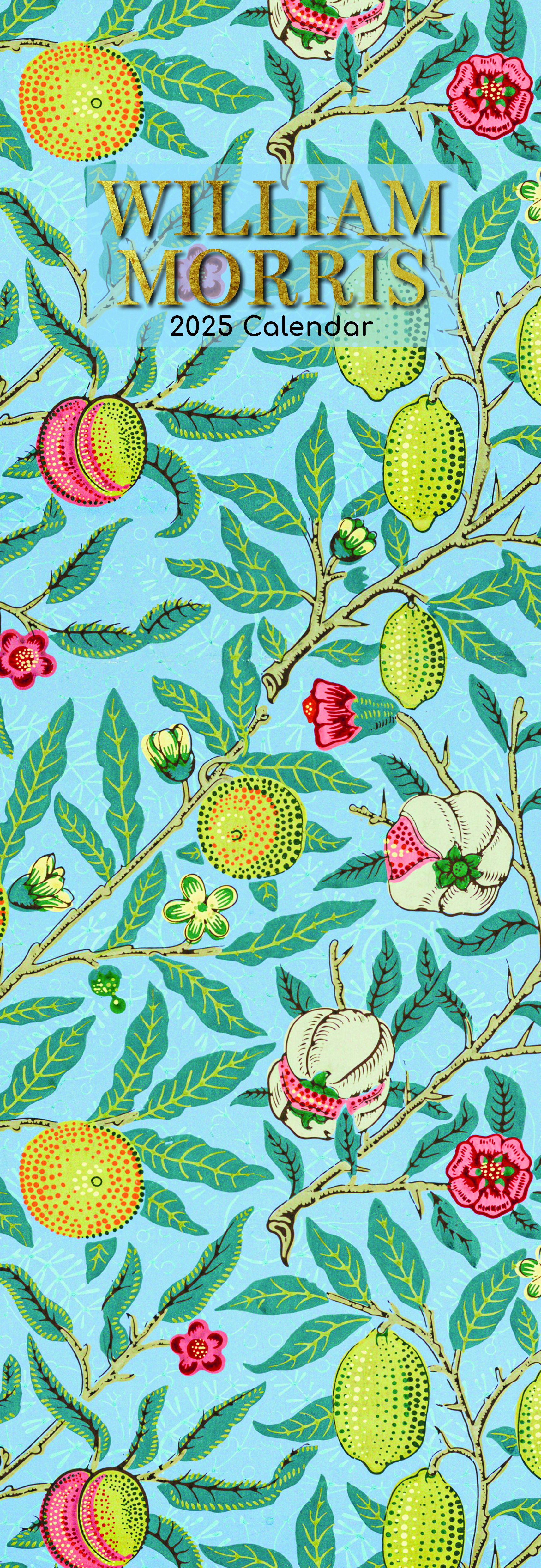 WILLIAM MORRIS 2025 SLIMLINE CALENDAR Barnardo's Online Charity Shop