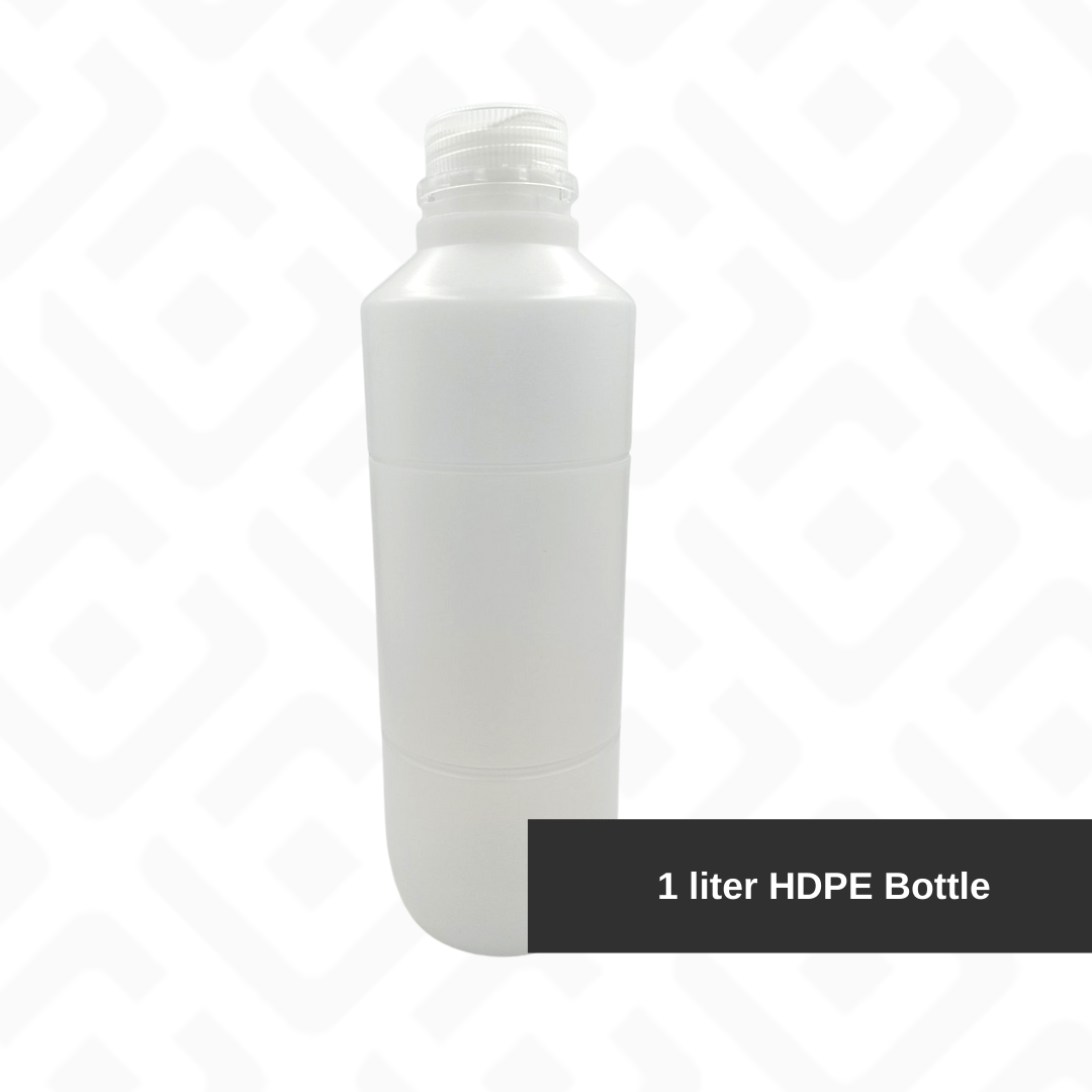 Empty 1 Liter HDPE Container - BC Fragrance