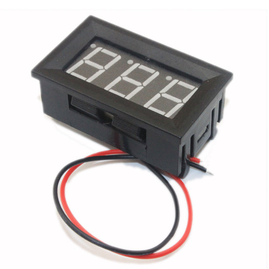 Panel Voltmeter (4.230VDC) Werkzeuge Messgeräte Diverse Boxtec