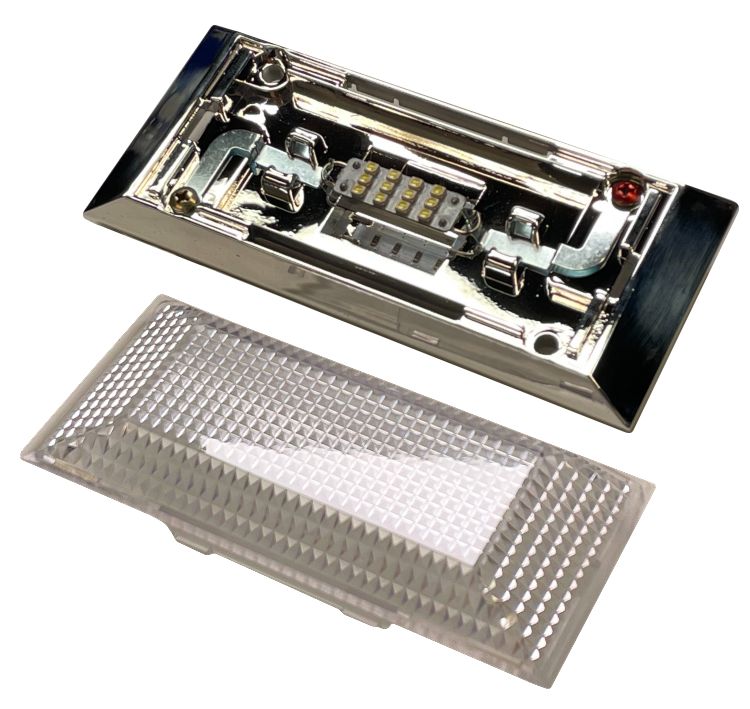 19731979 Ford Bronco and F Series Truck Dome light lens bezel W/Lense